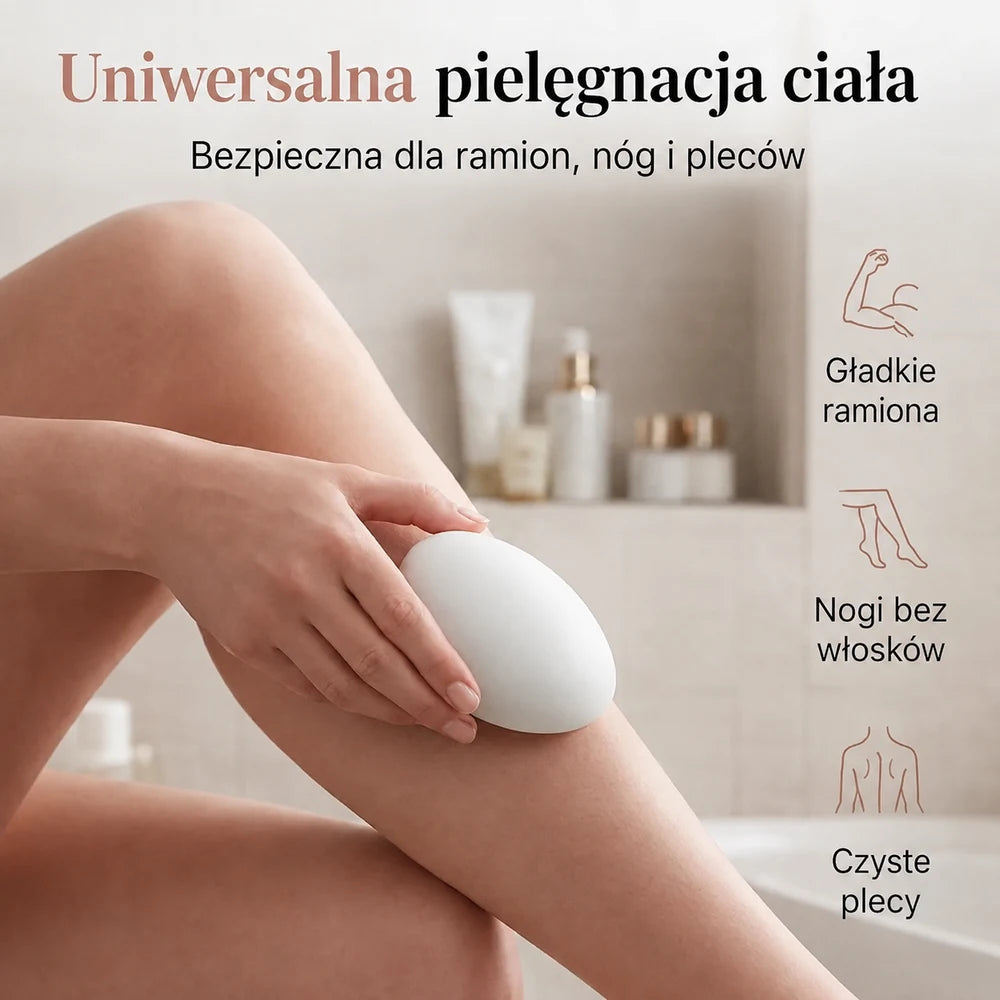 Krystaliczna gumka do depilacji - polska grafika produktu