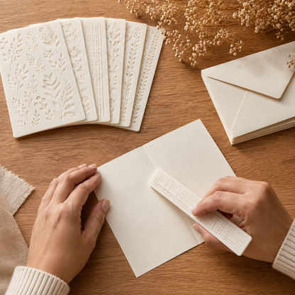 Mavriqio Precision Paper Creaser in use