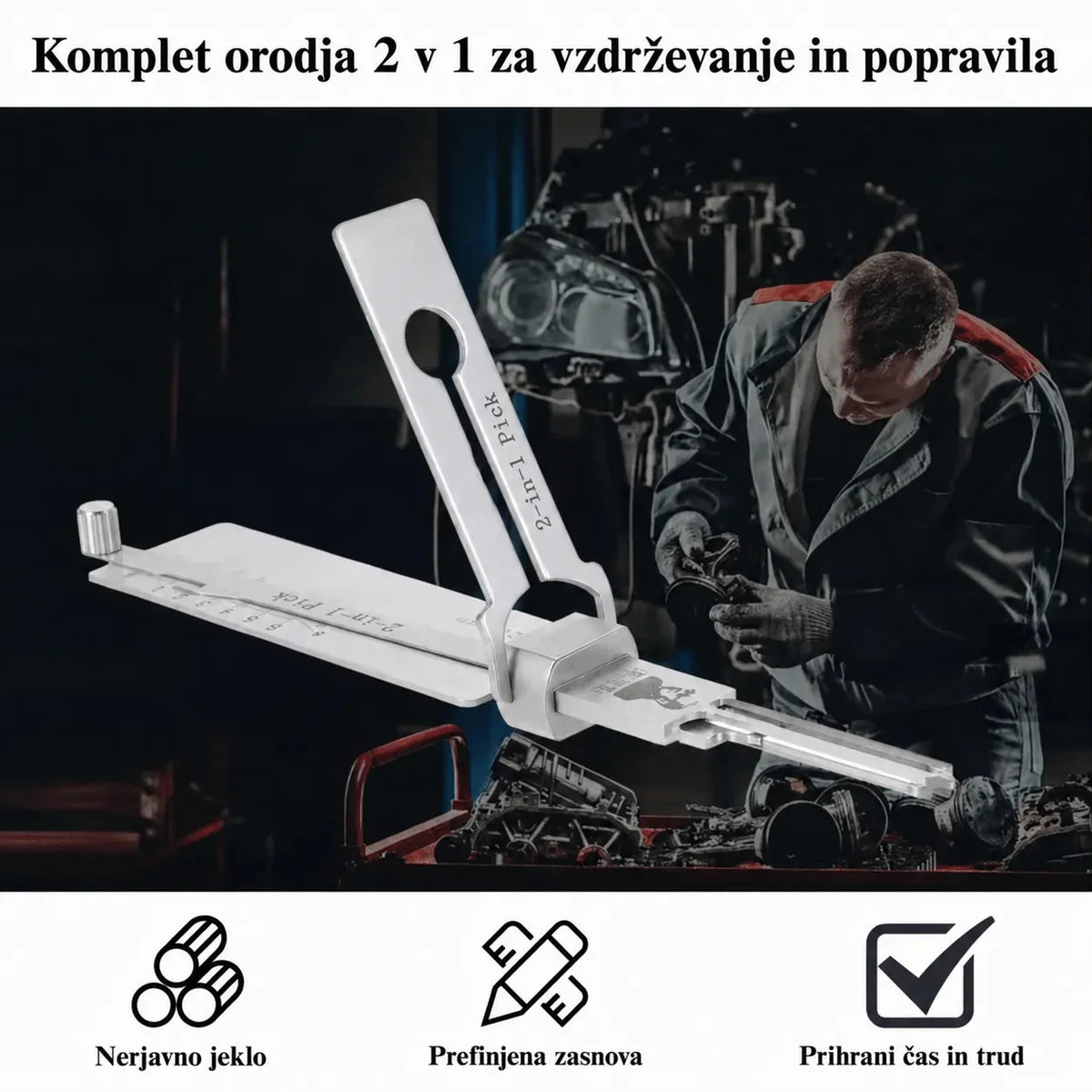 Zestaw treningowy dla ślusarzy SS001 Pro — zdjęcie 3