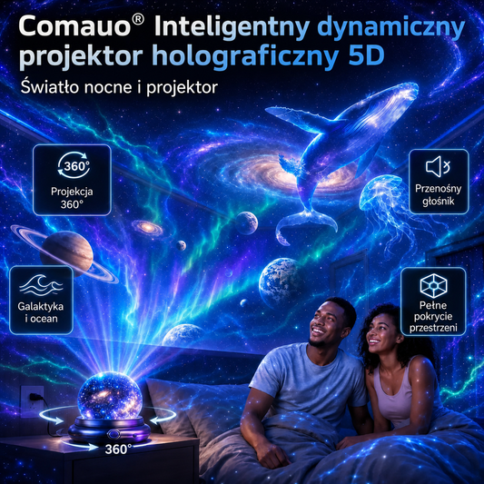 Holograficzny projektor gwiazd 5D Topacme — zdjęcie 1