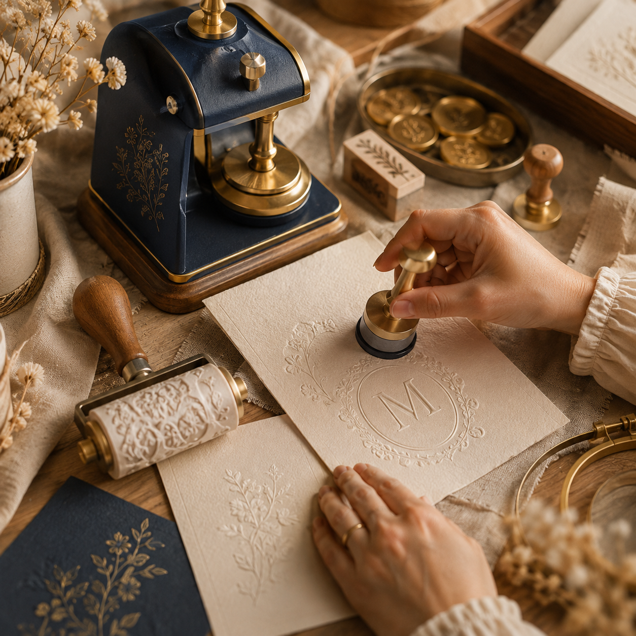 Mavriqio stamping and embossing tools
